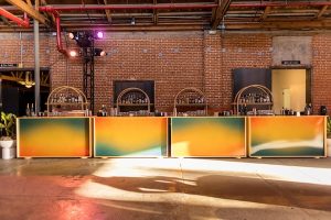 Astrid custom branded bar