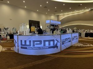Corporate event branded bar rental