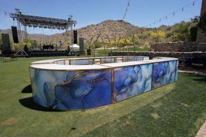 Customized printed bars for events