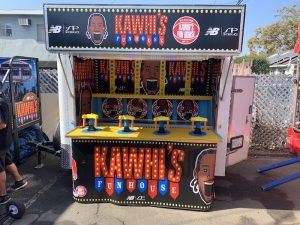 Custom branded water gun game rental