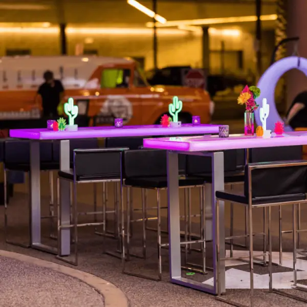 Glow Party event theme inspiration