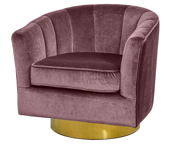 pink club chair rental