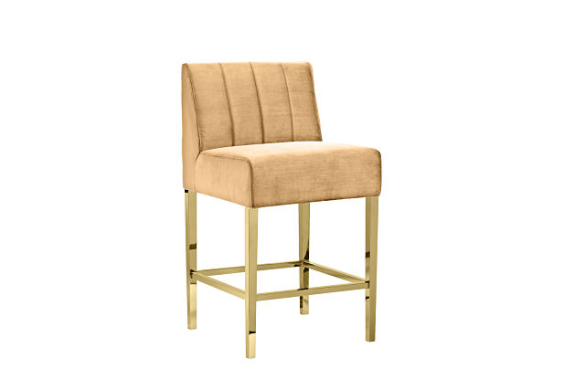 gold barstool