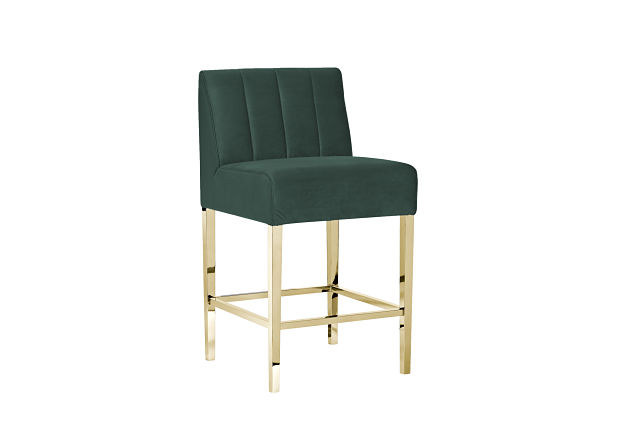 green barstool