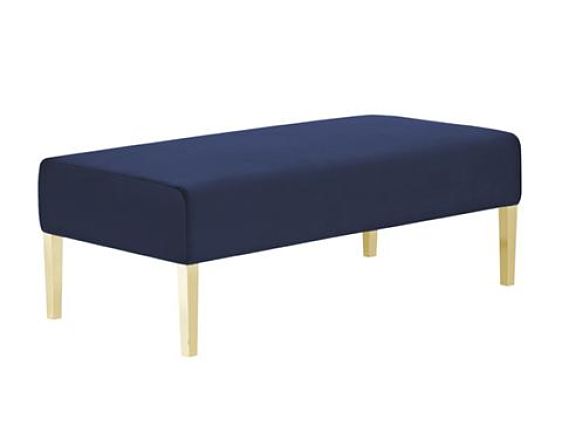 blue ottoman rental