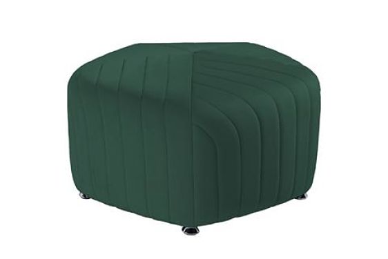 green round ottomans