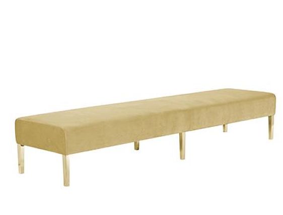gold sofa ottoman