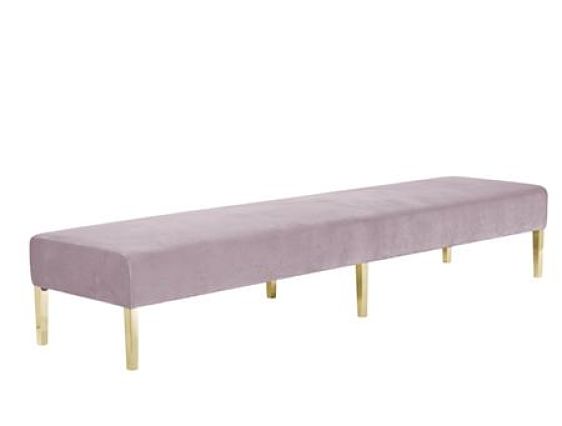 pink long ottoman