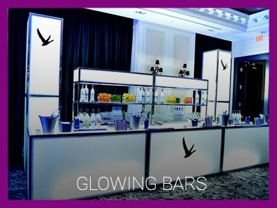 glowing bar rentals