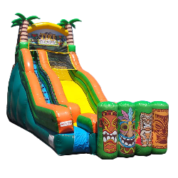 20ft Tiki Island Water Slide tiki island water slide