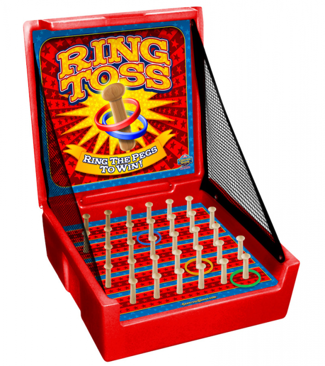 Ring toss carnival game rental