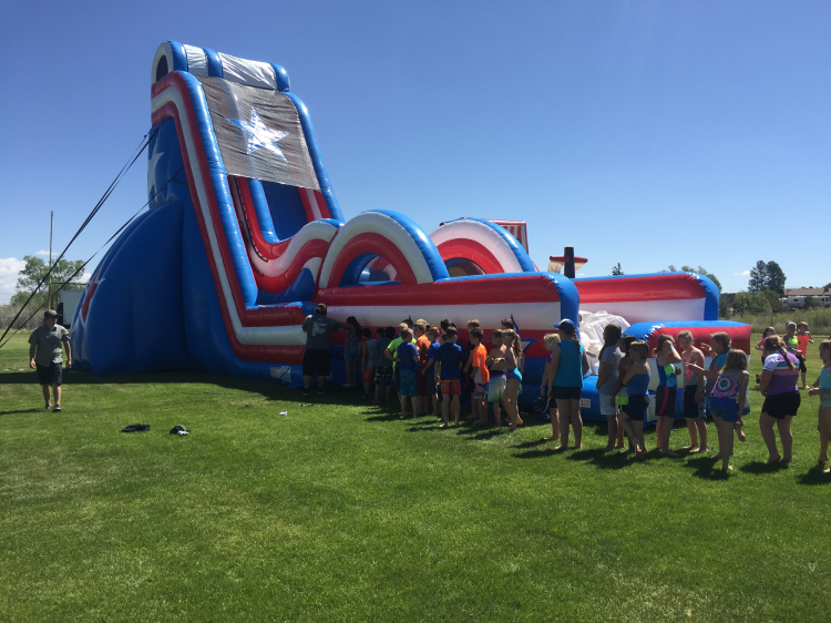 The General Water Slide incl staff The General Water Slide incl staff