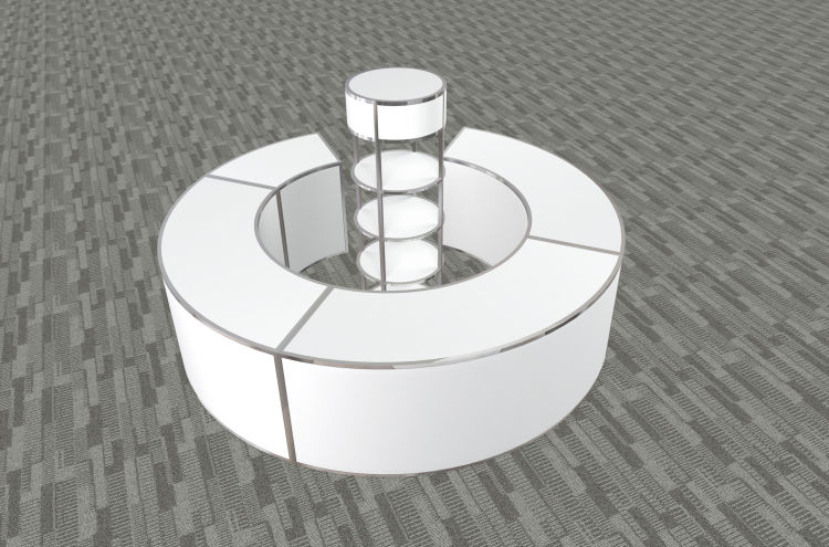 Bar Package - Avenue Round W/ Bar Back - Circle Option B Bar Package - Avenue Round W/ Bar Back - Circle Option B