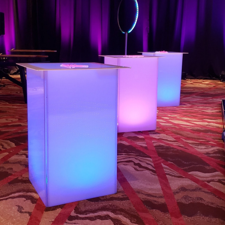 Furniture-Tables-Glowing Tables | EpicPartyTeam.com Phoenix, AZ