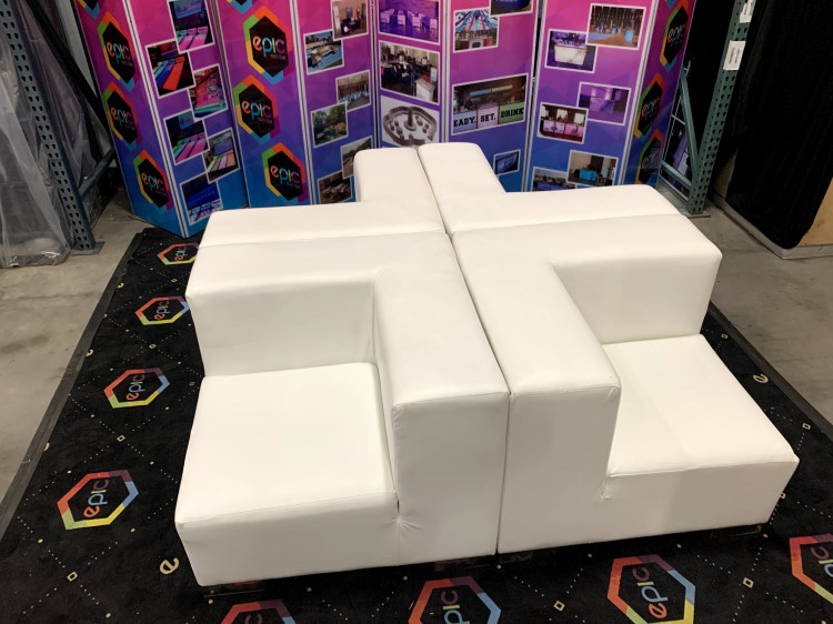 Mondrian - Quad Lounge - White Mondrian - Quad Lounge - White