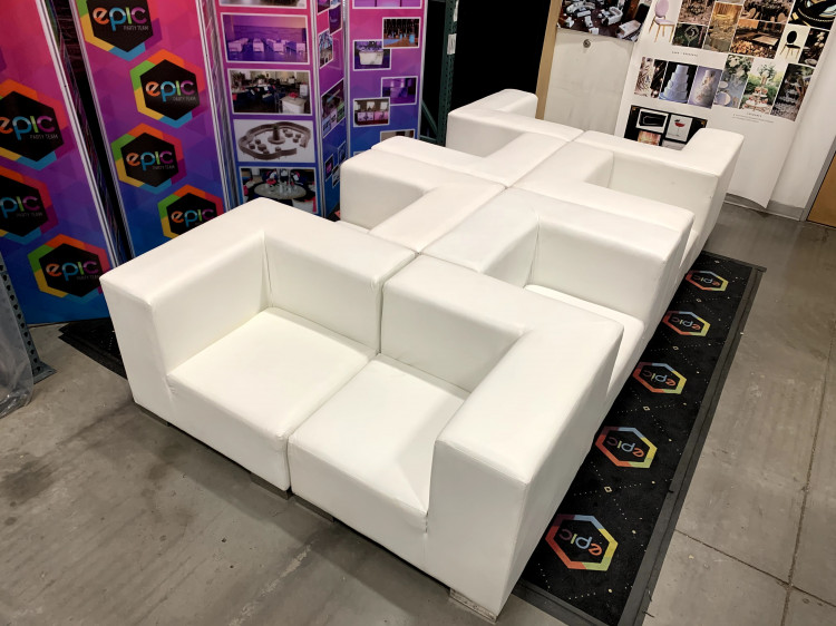 Mondrian - Spider Lounge - White Mondrian - Spider Lounge - White