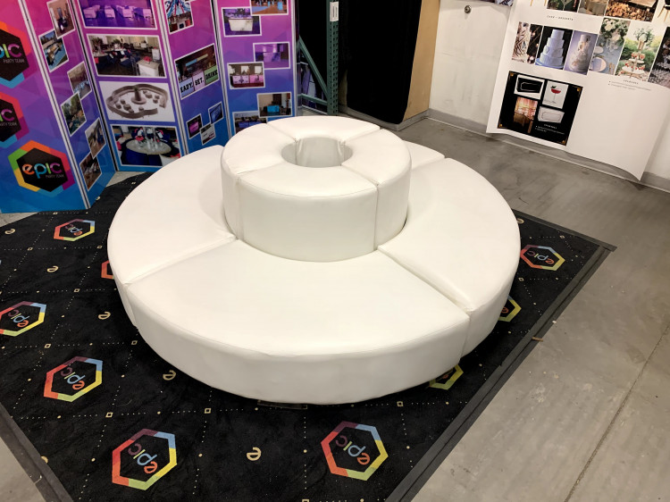 Mondrian - Circular Couch - White Mondrian - Circular Couch - White