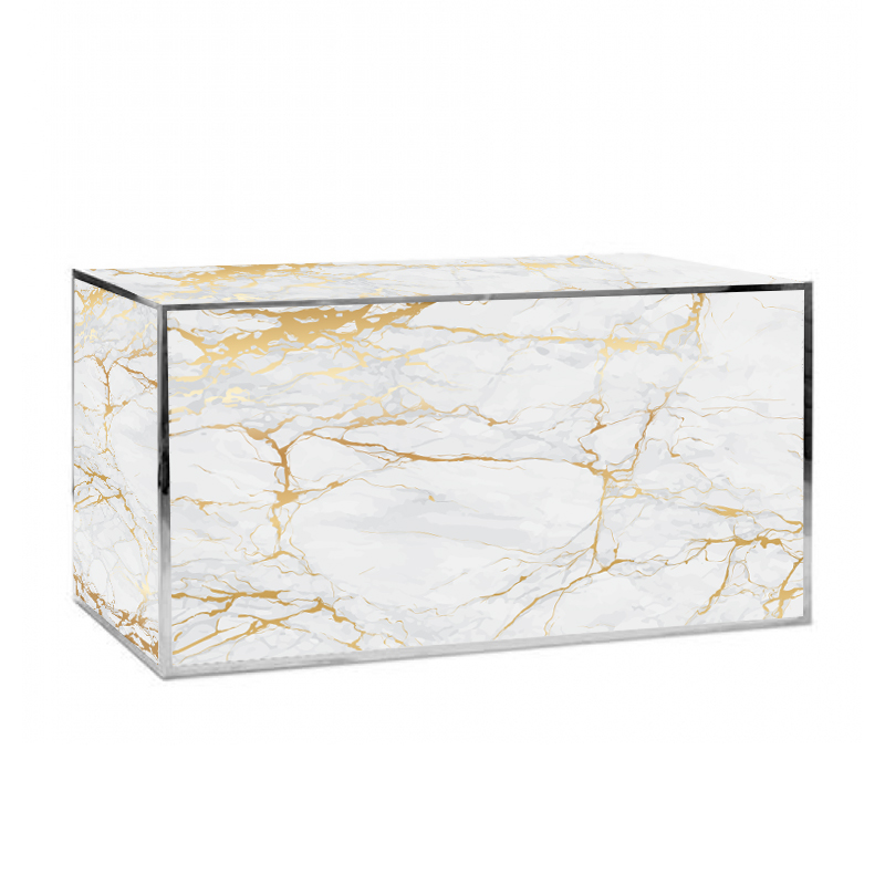 gold marble bar