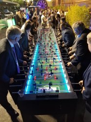 Giant Foosball Table