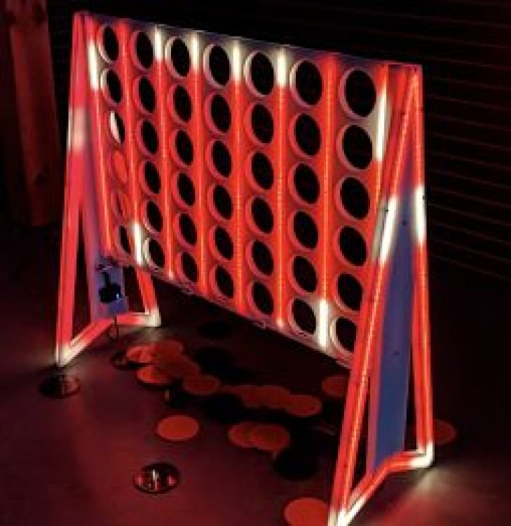 Glowing Giant Connect Four EpicPartyTeam Phoenix AZ