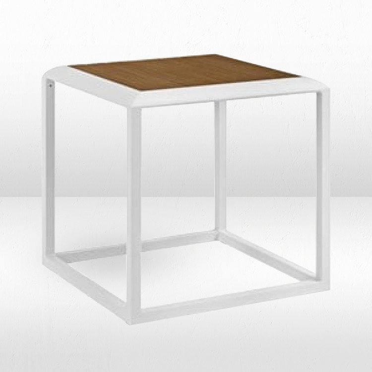 Side Table - Stance - White/Natural