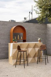 Bar - Willow Bar - Natural Finish