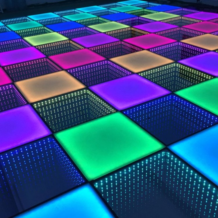 Infinity Glow Dance Floor - 20ft x 20ft