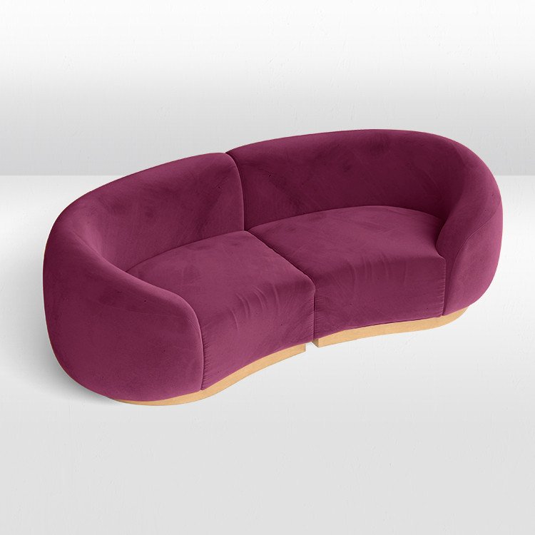 Cascade - Loveseat - Berry