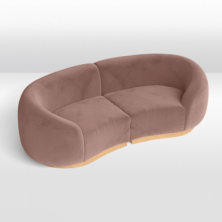 Cascade - Loveseat - Blush