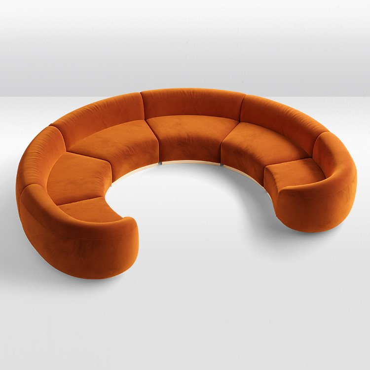 Cascade - Eclipse Sofa - Rust