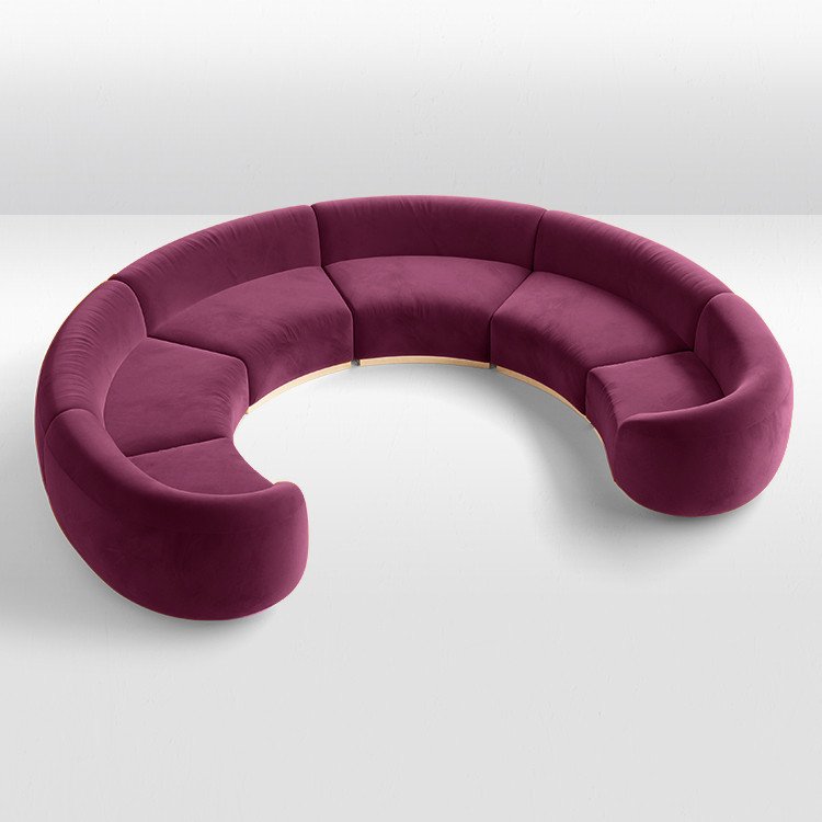 Cascade - Eclipse Sofa - Berry