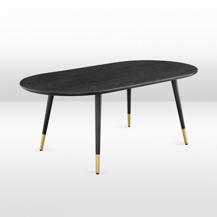 Coffee Table - Vigor Oval Black