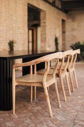 Dining Chair - Margo Ash Armchair