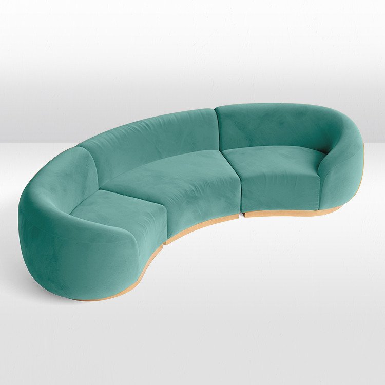 Cascade - Arc Sofa - Tiffany