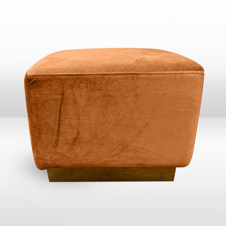 Ottoman - Colette Cube - Cinnamon