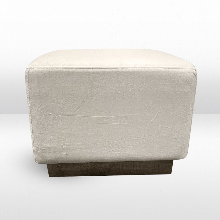 Ottoman - Colette Cube - Ivory