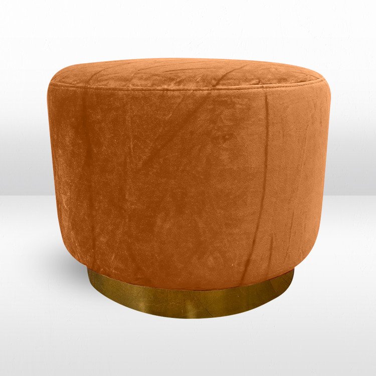 Ottoman - Colette Dot - Cinnamon