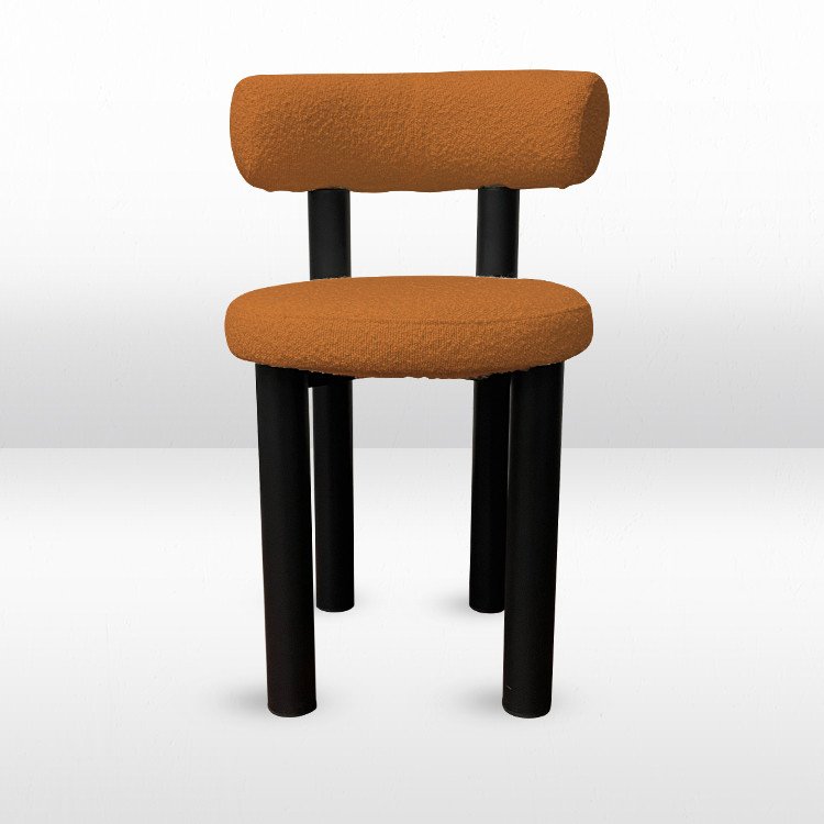 Dining Chair - Ava - Cinnamon Velvet