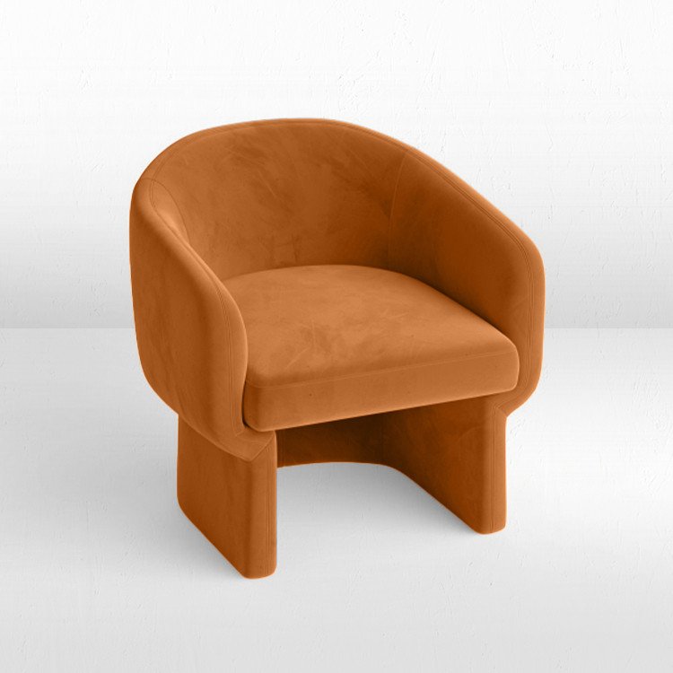 Club Chair - Cachet - Cinnamon