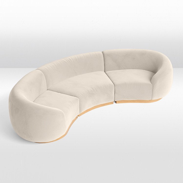 Cascade - Arc Sofa - Ivory