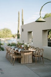 Dining Table - Ash Natural w/ Rounded Corner  Top