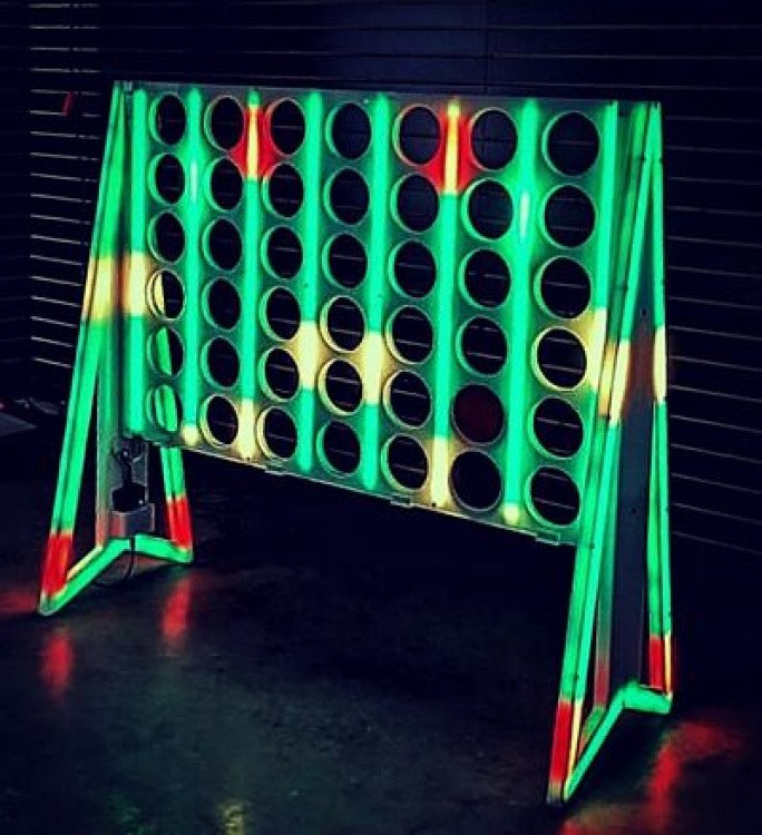 Glowing Giant Connect Four