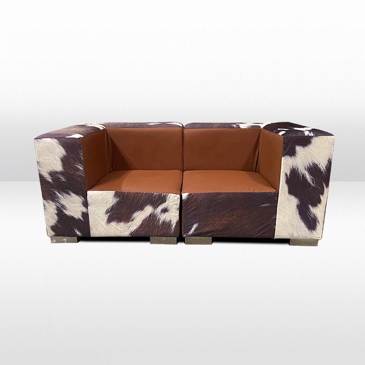 Mondrian - Loveseat - Cowhide