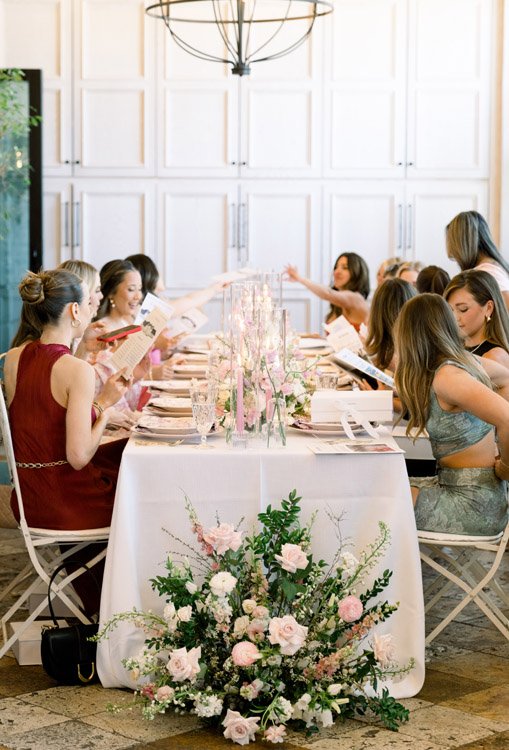 An Intimate and Stylish Bridal Shower