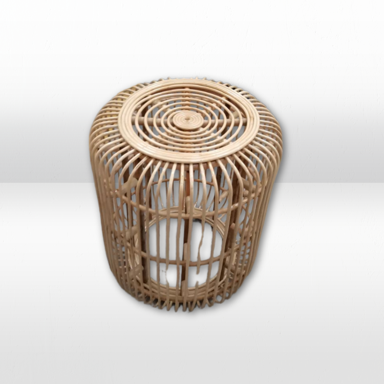 Side Table - Benni Natural Rattan