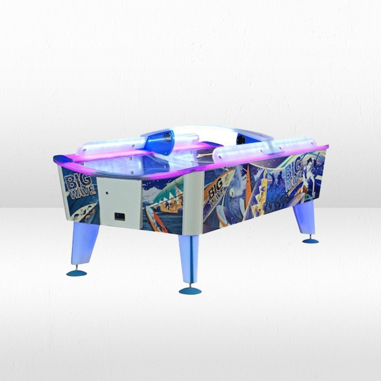 Big Wave Air Hockey Table (Curved Top)