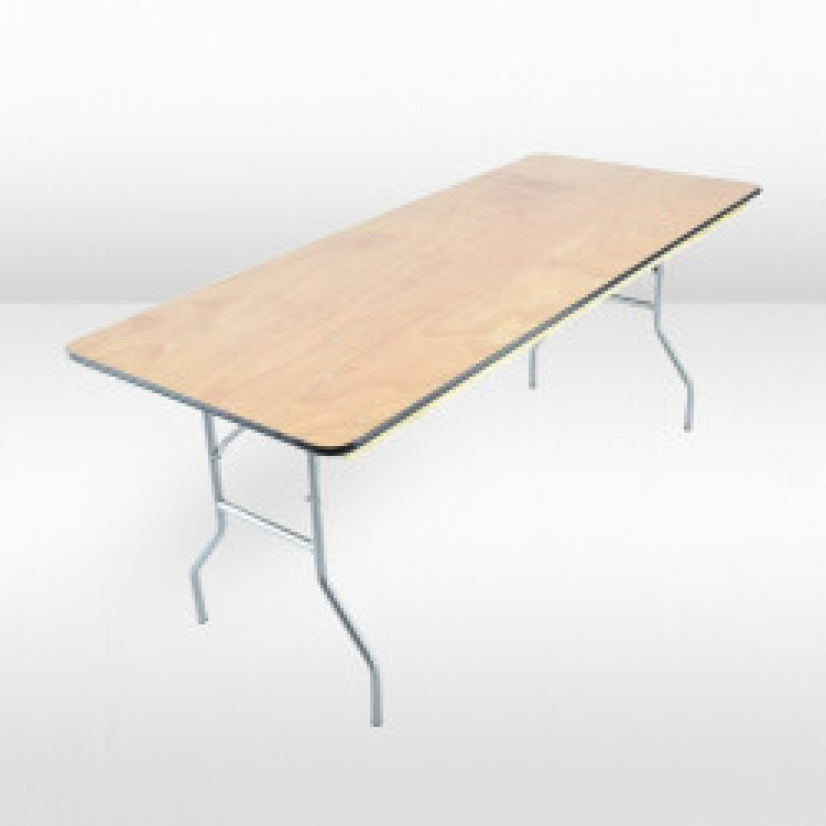 Banquet Table - 8ft Rectangular