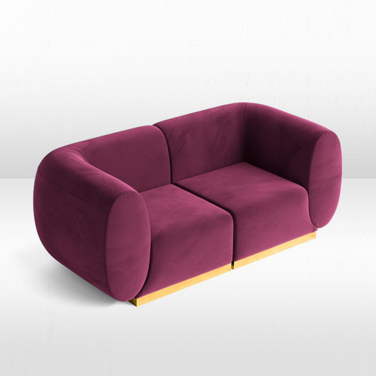 Colette - Loveseat - Berry