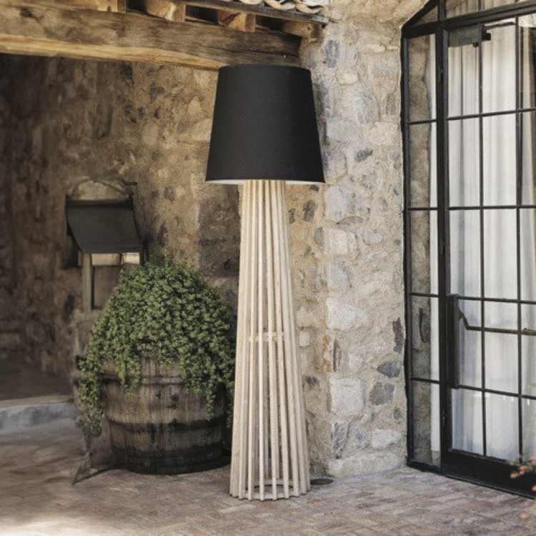 Ash Lamp - Natural Finish