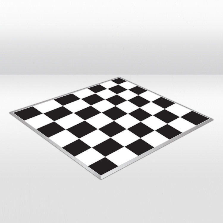 Black / White Checker Dance Floor - 28ft x 28ft